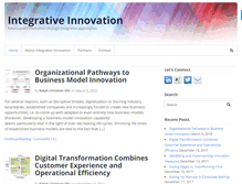 Tablet Screenshot of integrative-innovation.net